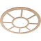 Ekena Millwork Grace Wood Fretwork Pierced Ceiling Medallion, Alder, 34"OD x 12 3/8"ID x 3/8"T CMWP34X0375GRAL - alternate 2